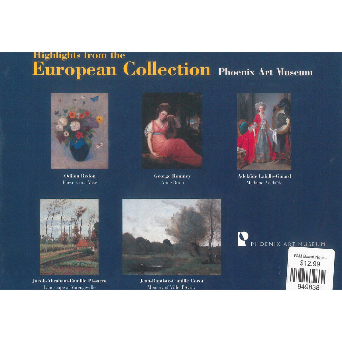 Phoenix Art Museum European Collection Boxed Notecards