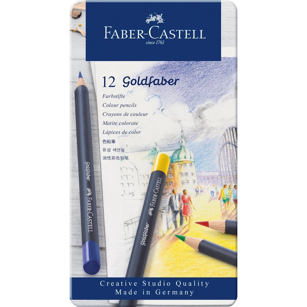 Goldfaber Color Pencils - Tin of 12