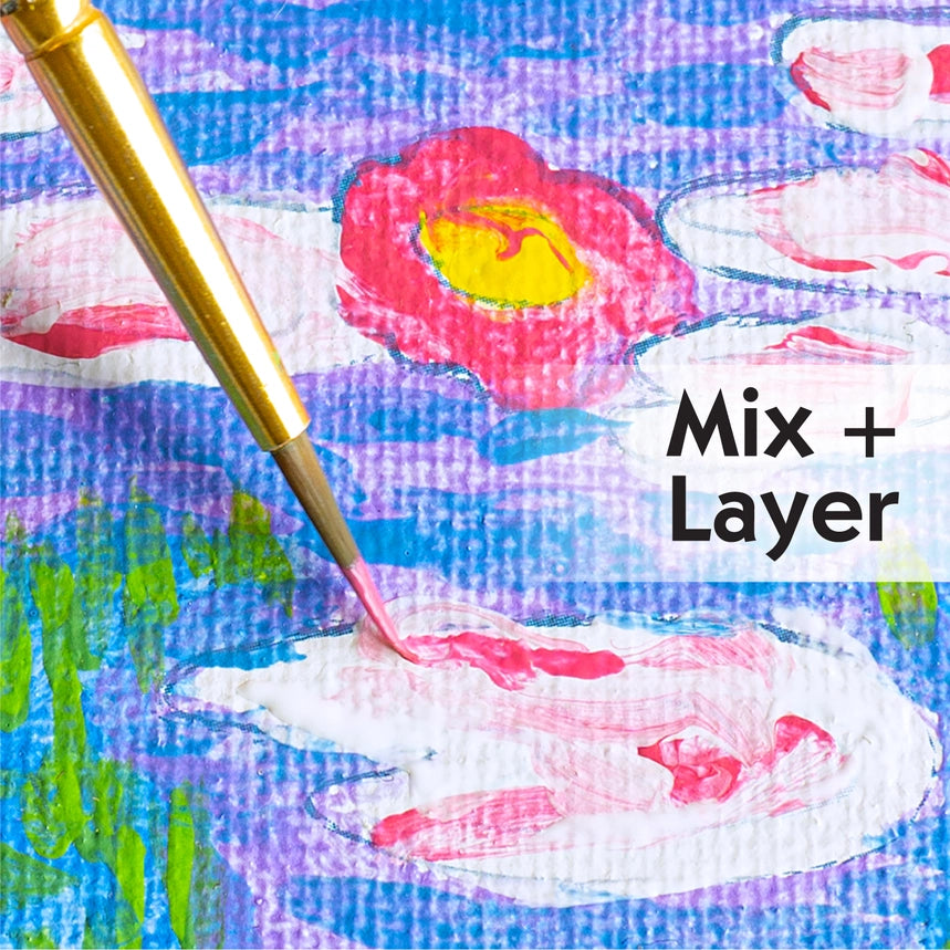 Paint by Number Water Lilies