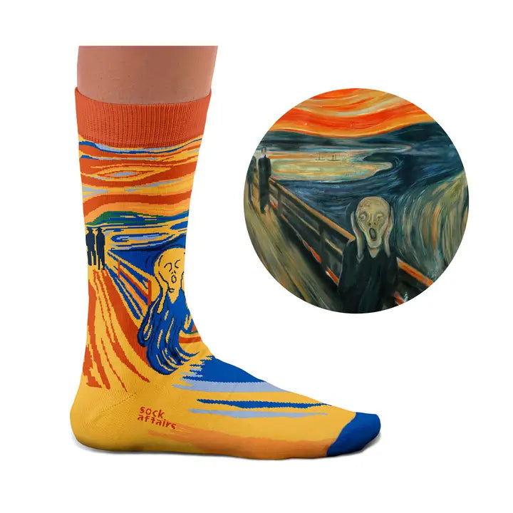 The Scream Socks