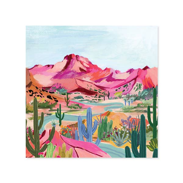 Desert Colors Everyday Pop Up Card