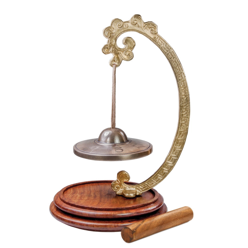 Om Mani Tingsha + Striker Table Chime