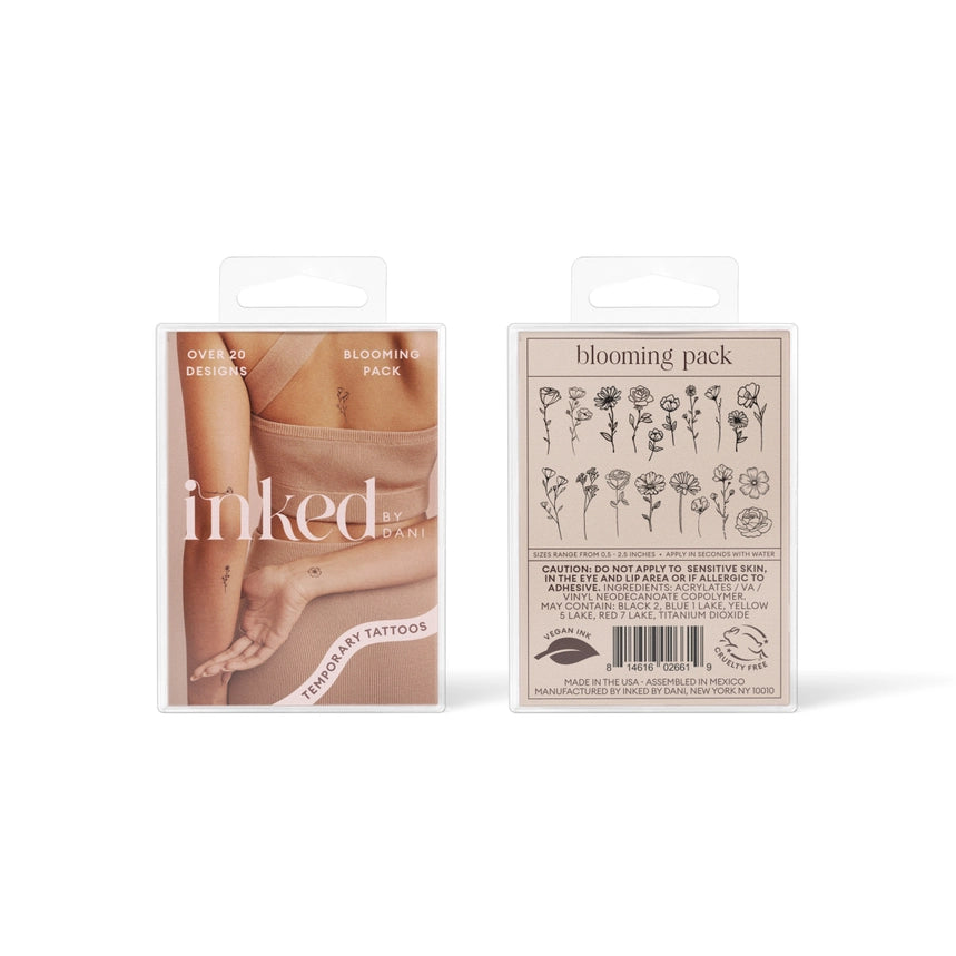 INKED by Dani Temporary Tattoos