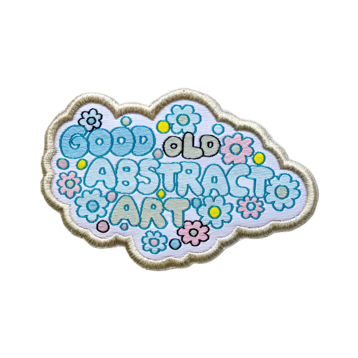 Lily Van Der Stokker Good Old Abstract Art Patch