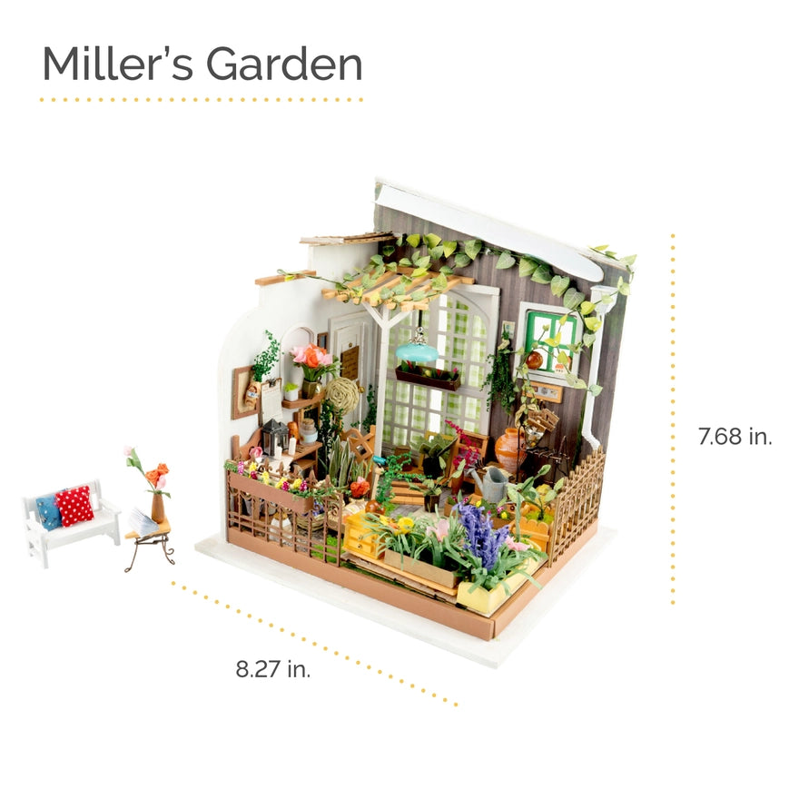 Diy Miniature House Kit: Miller's Garden