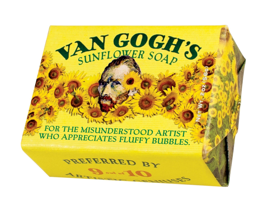 Los girasoles de Van Gogh en jabón