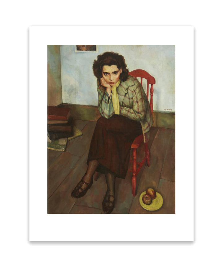 Lew Davis &quot;The Rebel (Elizabeth Ruskin)&quot; Print