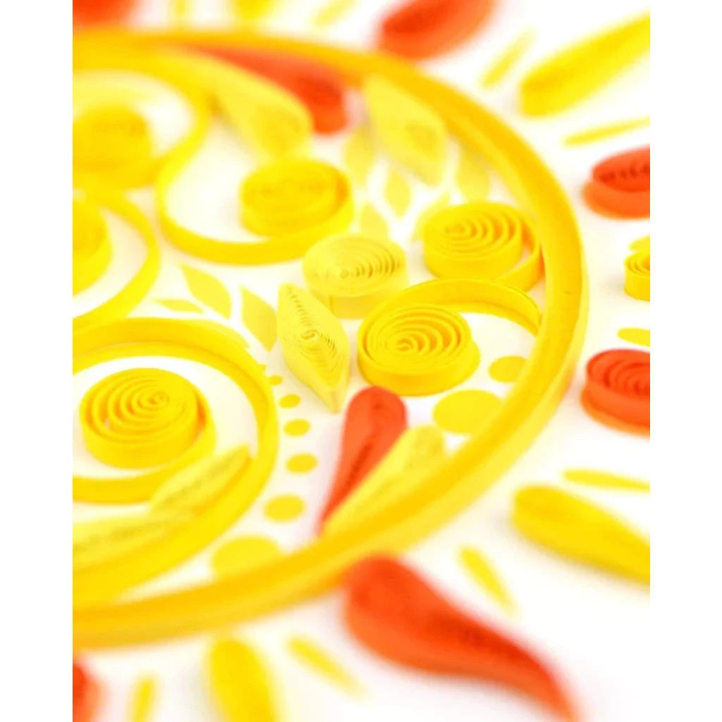 Sun Quilling Card