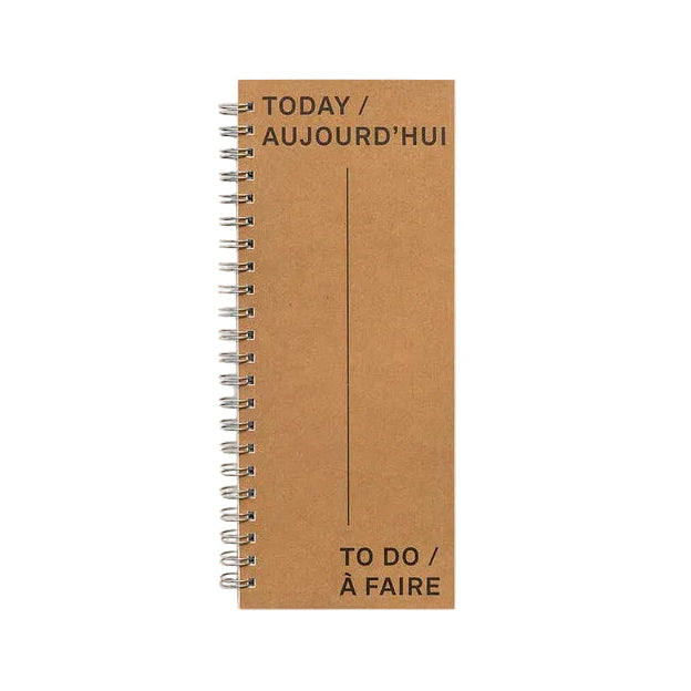 To-Do Long Kraft Notebook