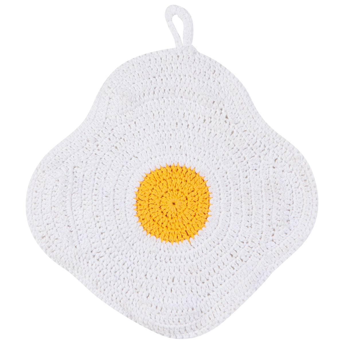 Egg Crochet Trivet
