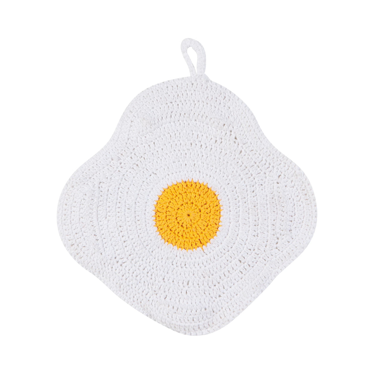 Egg Crochet Trivet