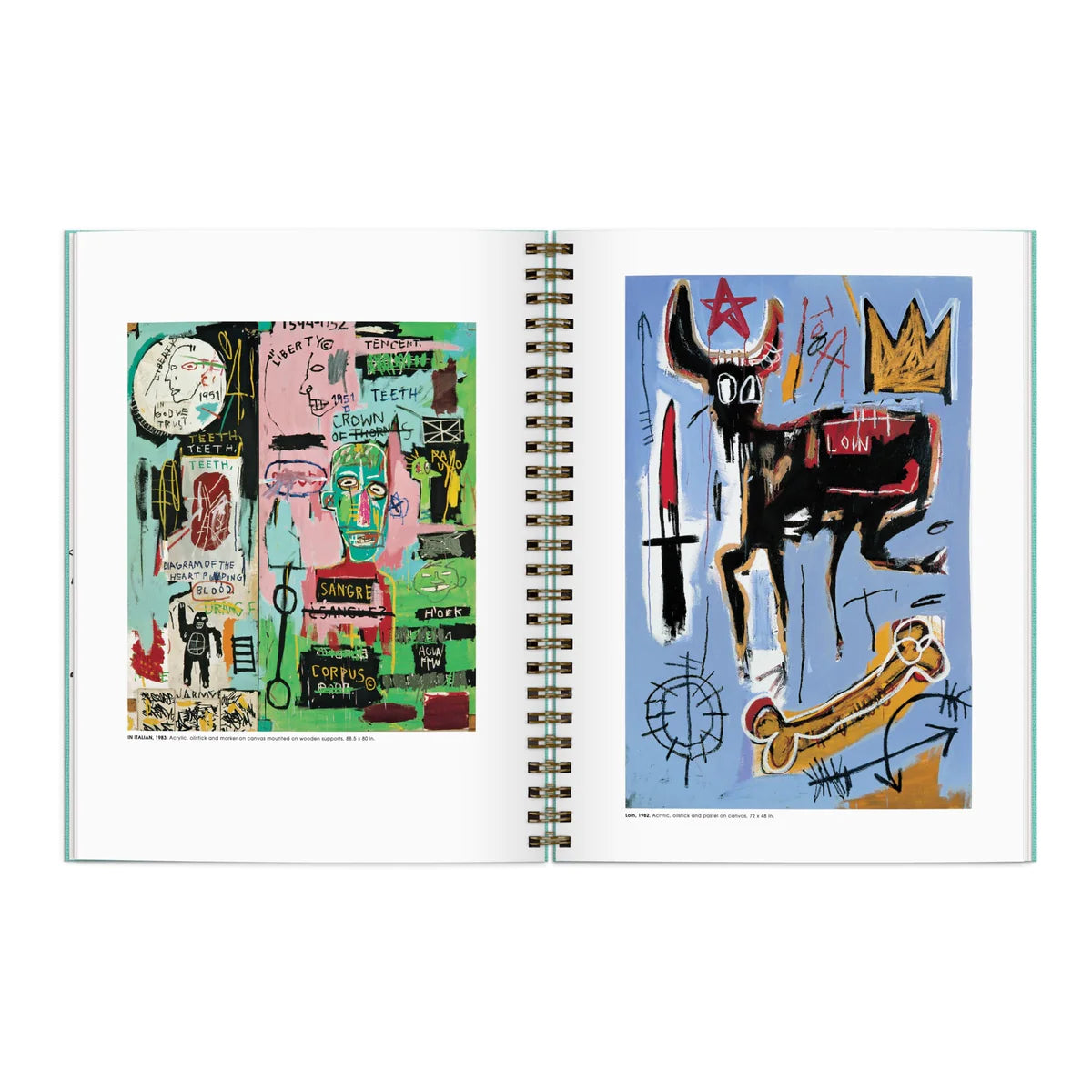 Cuaderno de bocetos inspirador de Jean-Michel Basquiat