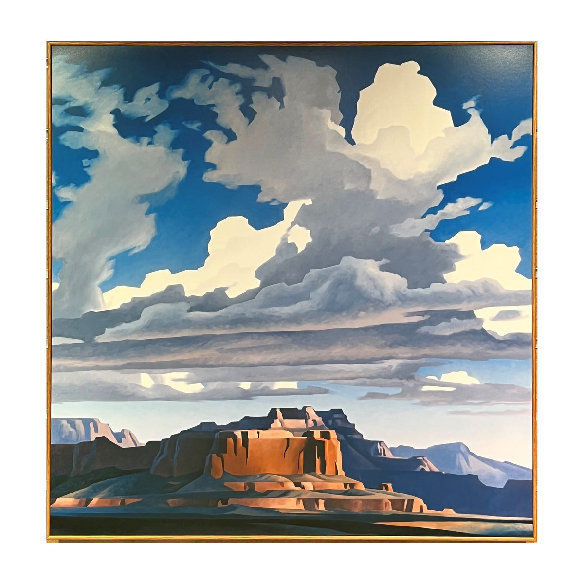 Ed Mell &quot;Sweeping Clouds&quot; Art Block Prints