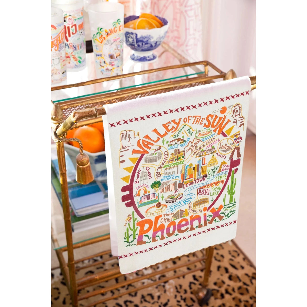 Phoenix Dish Towel