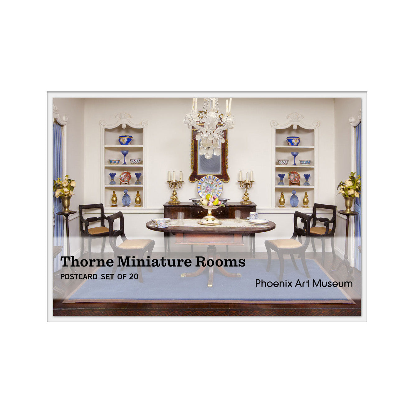 Conjunto de 20 postales de Thorne Miniature Rooms