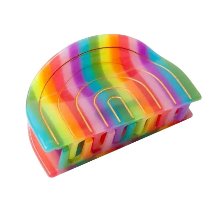 Rainbow Hair Claw