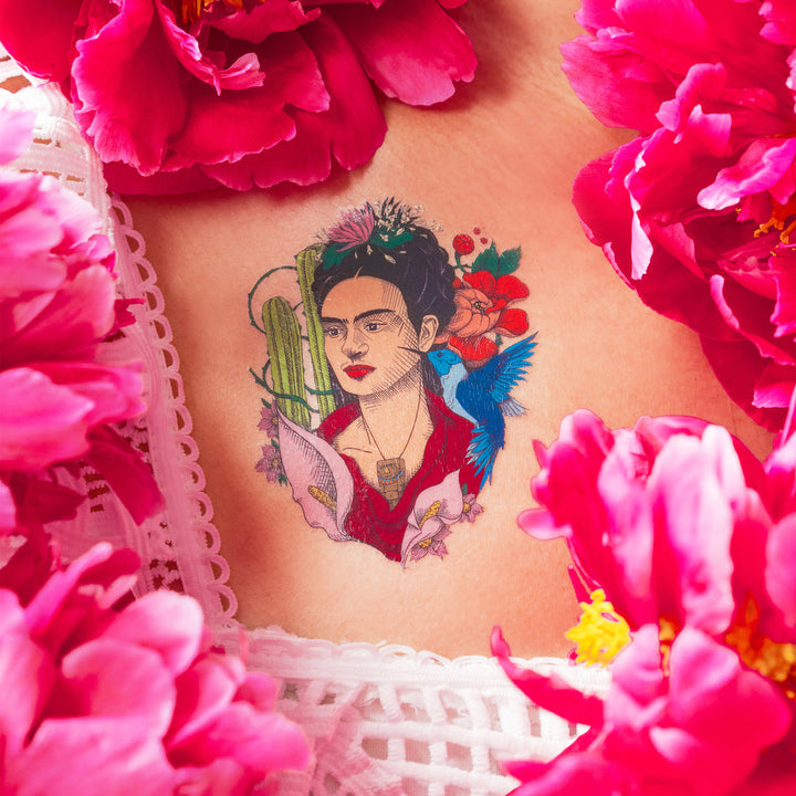 Tattly Botanical Frida Tattoo