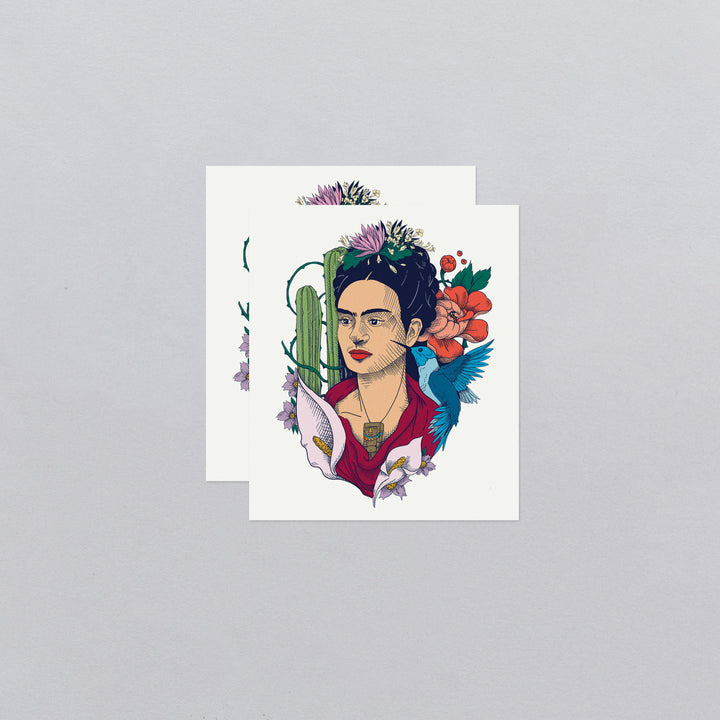 Tattly Botanical Frida Tattoo