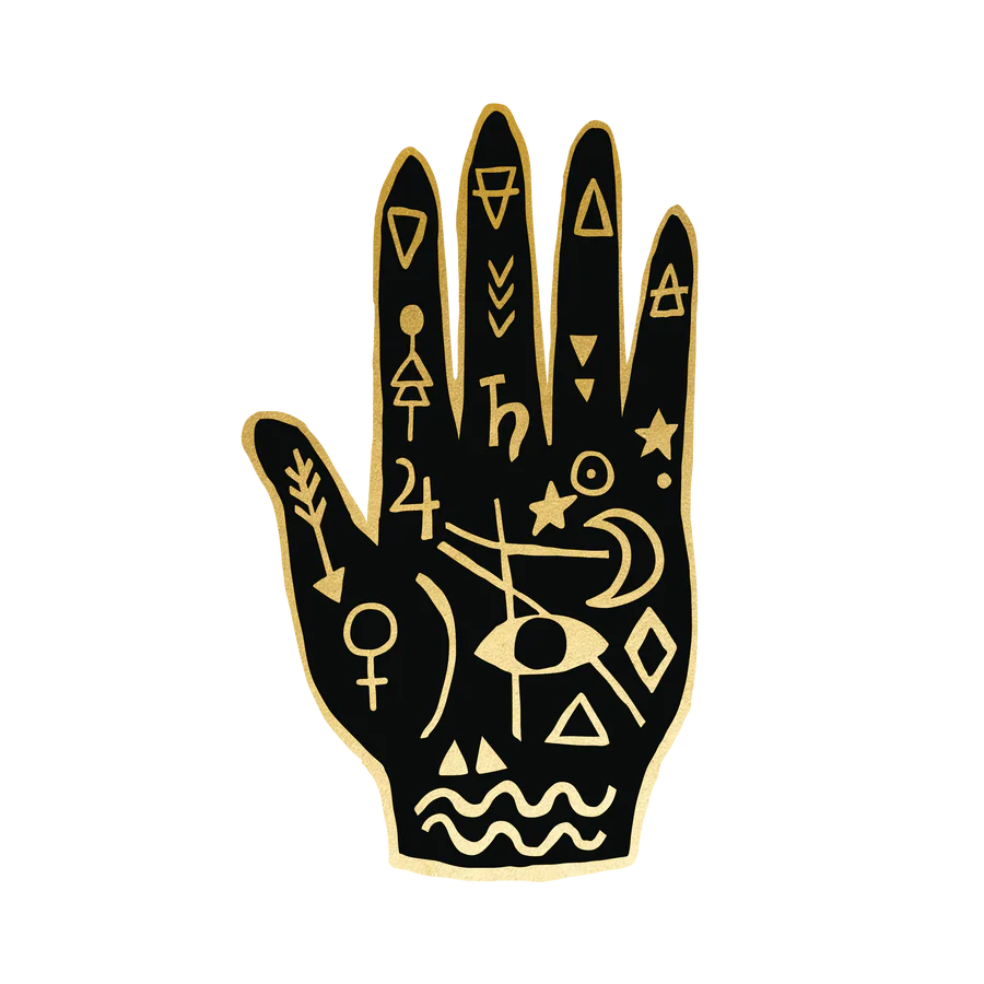 Tatouage de main mystique Tattly