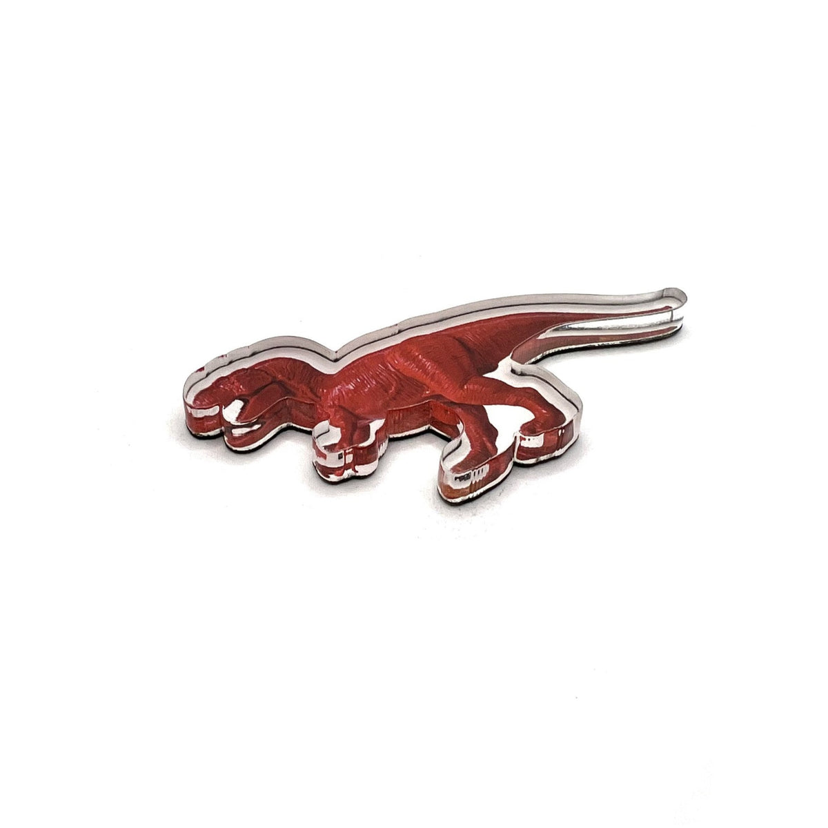 Red Dino Die-Cut Magnet
