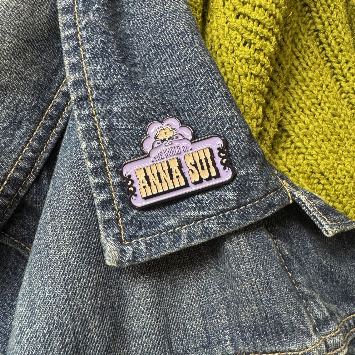Anna Sui Exhibition Enamel Pin
