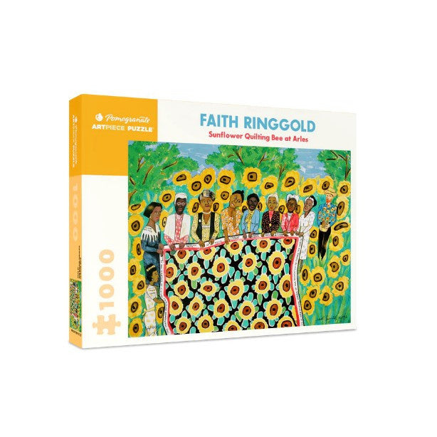 Faith Ringgold: Sunflower Quilting Bee at Arles 1000 Piece Jigsaw Puzzle