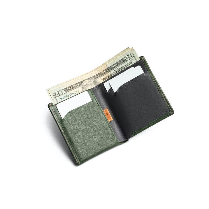 Note Sleeve Hunter Green Wallet