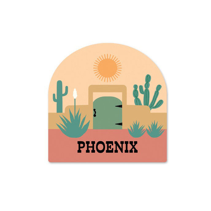 Desert Gate Phoenix Sticker