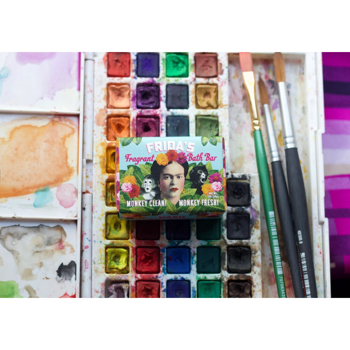 Barra de baño perfumada de Frida