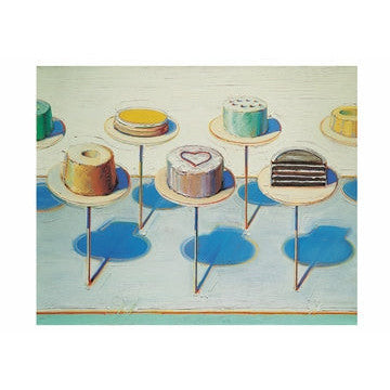Tarjetas de notas en caja de Wayne Thiebaud Confections