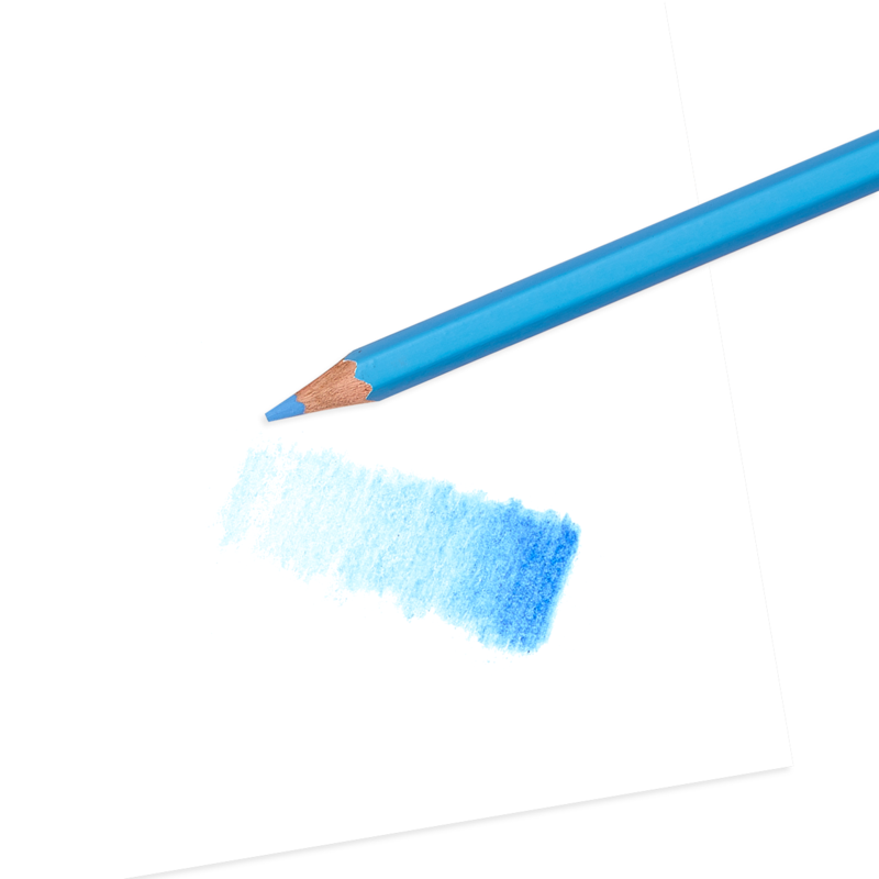 Crayons de couleur aux teintes pastel