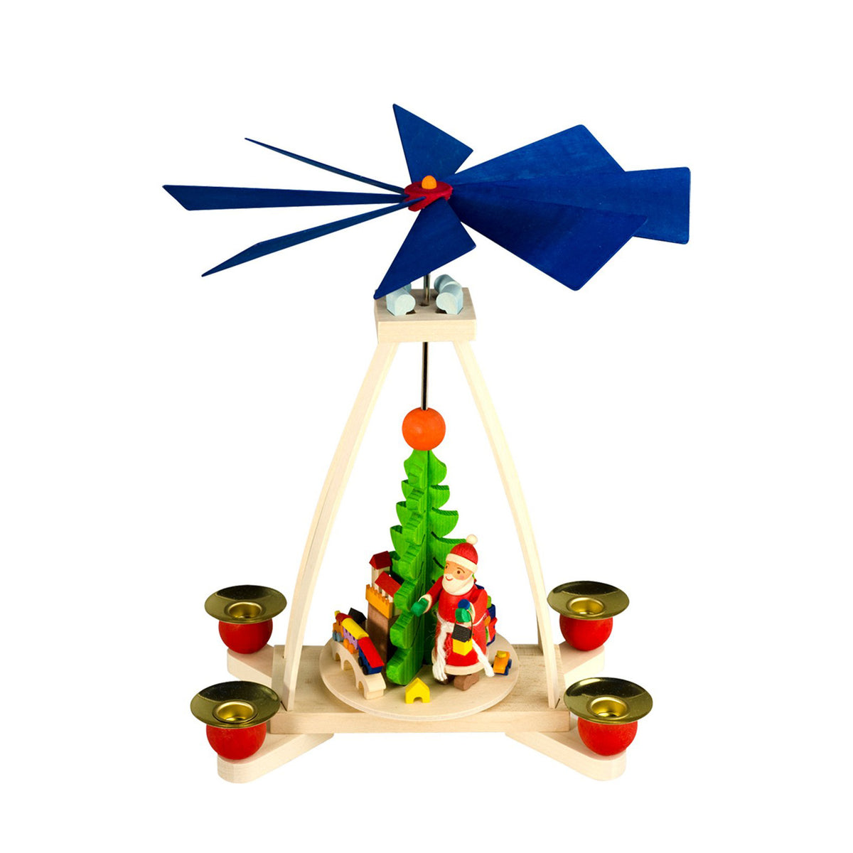 Graupner Santa with Toys Christmas Pyramid