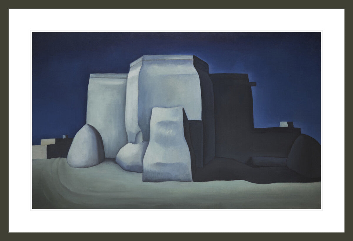 Emil Bisttram &quot;Ranchos de Taos Church&quot; Made-to-Order Print