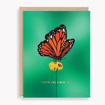 Carte de vœux pour la fête des mères, comme une maman