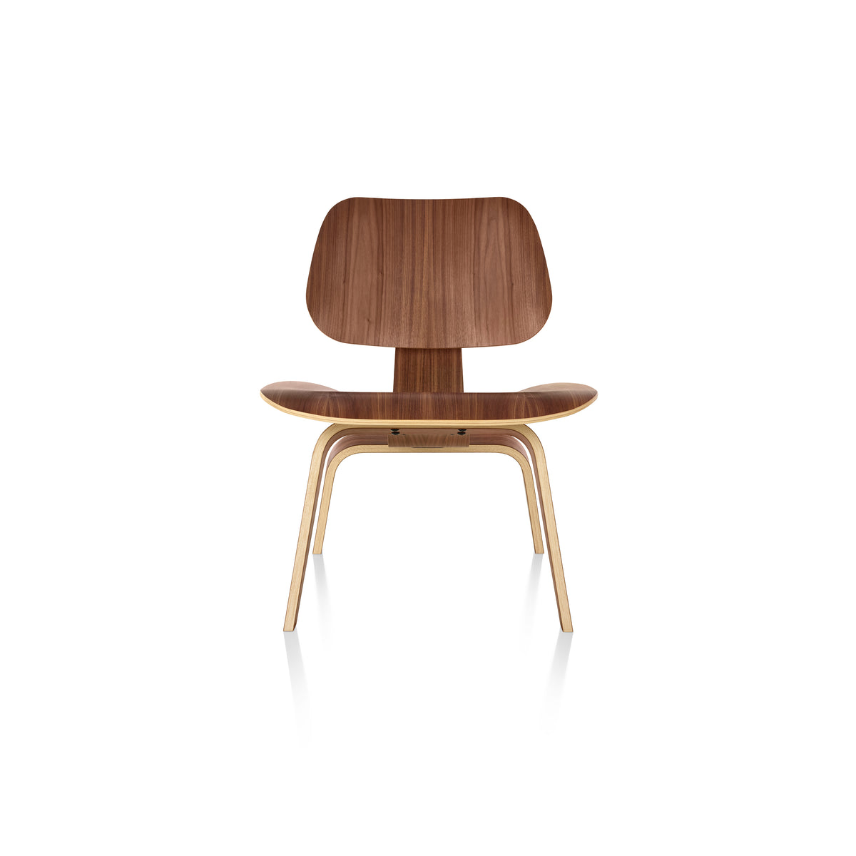 Sillón Eames® de madera contrachapada moldeada (LCW)