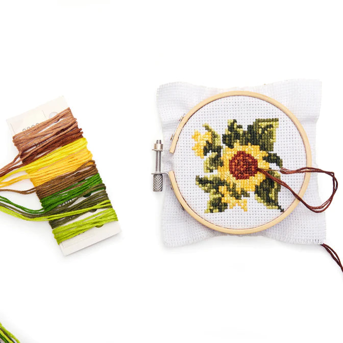 Mini Cross Stitch Embroidery Kit