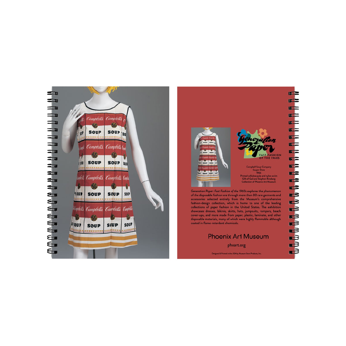 Souper Dress Spiral Notebook