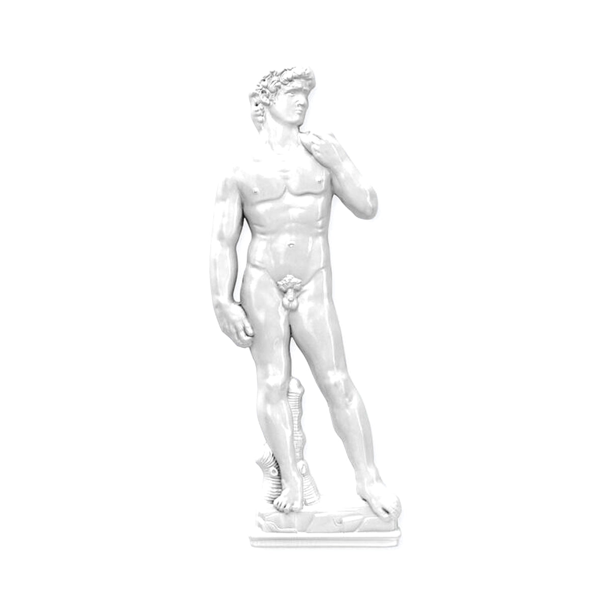 Michelangelo’s David Enamel Pin