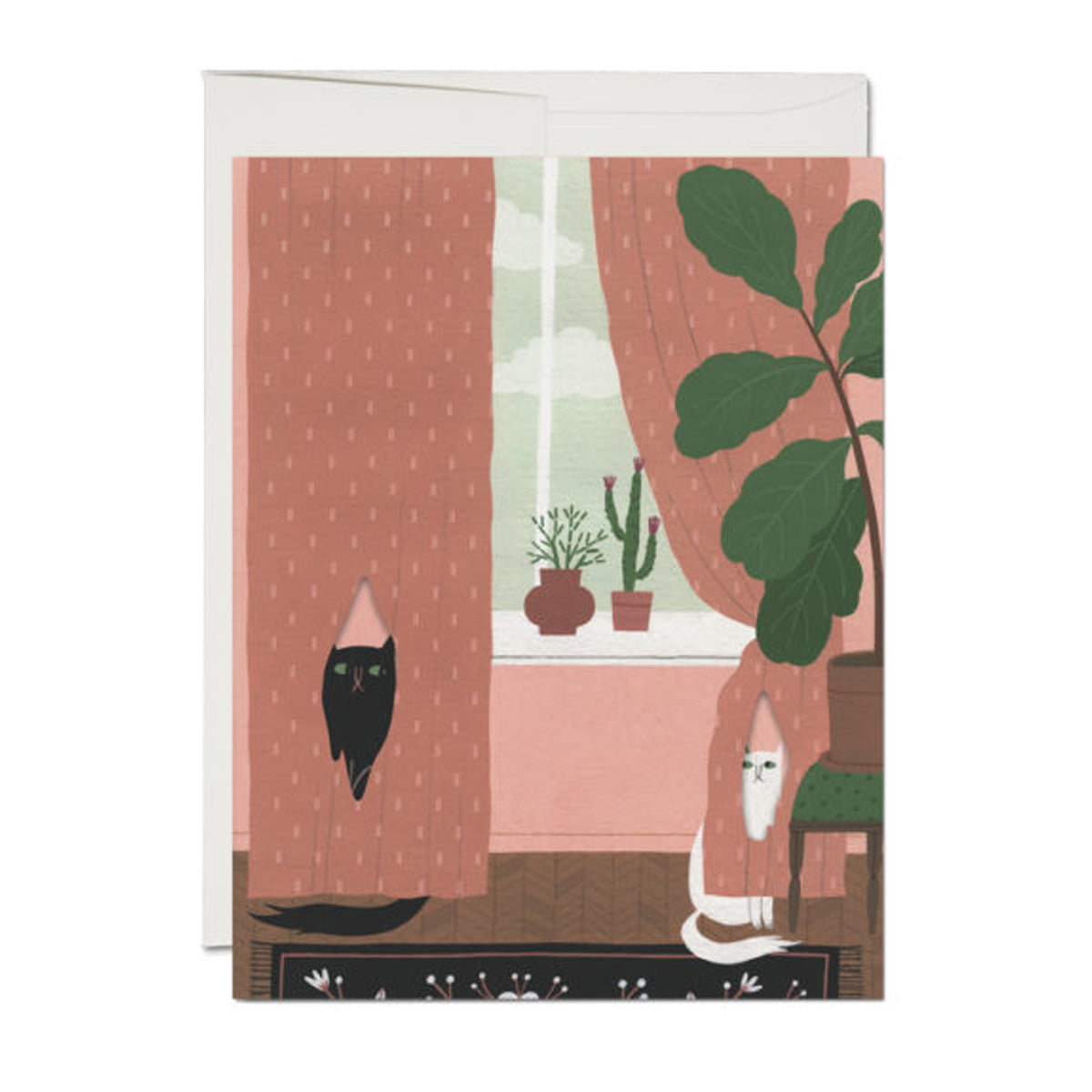 Carte de vœux « Cat Crimes »