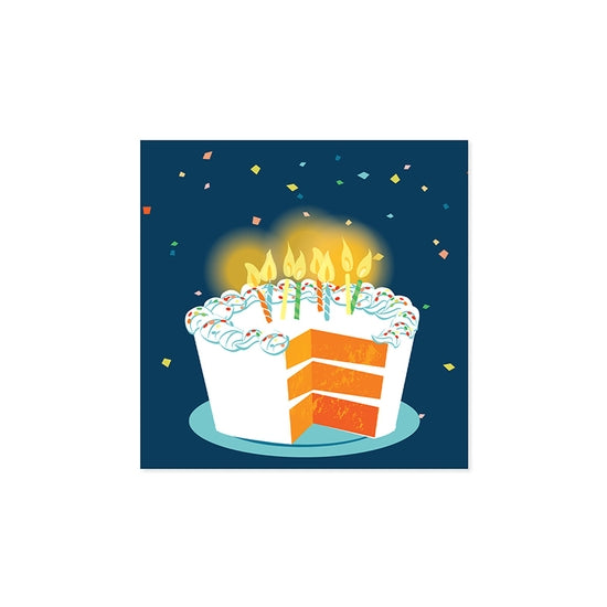 Big Slice Of Cake Pop Up Card