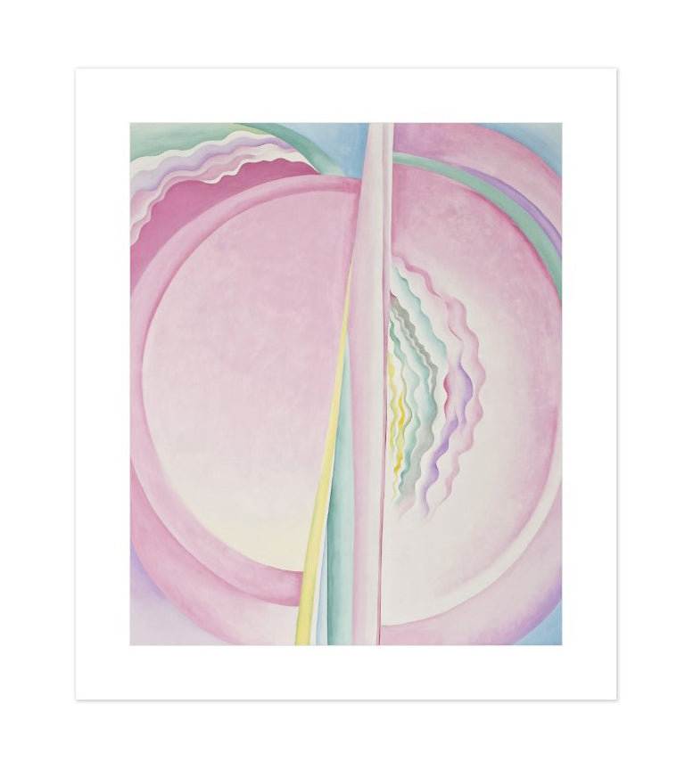 Georgia O&#39;Keeffe &quot;Pink Abstraction&quot; Made-to-Order  Print