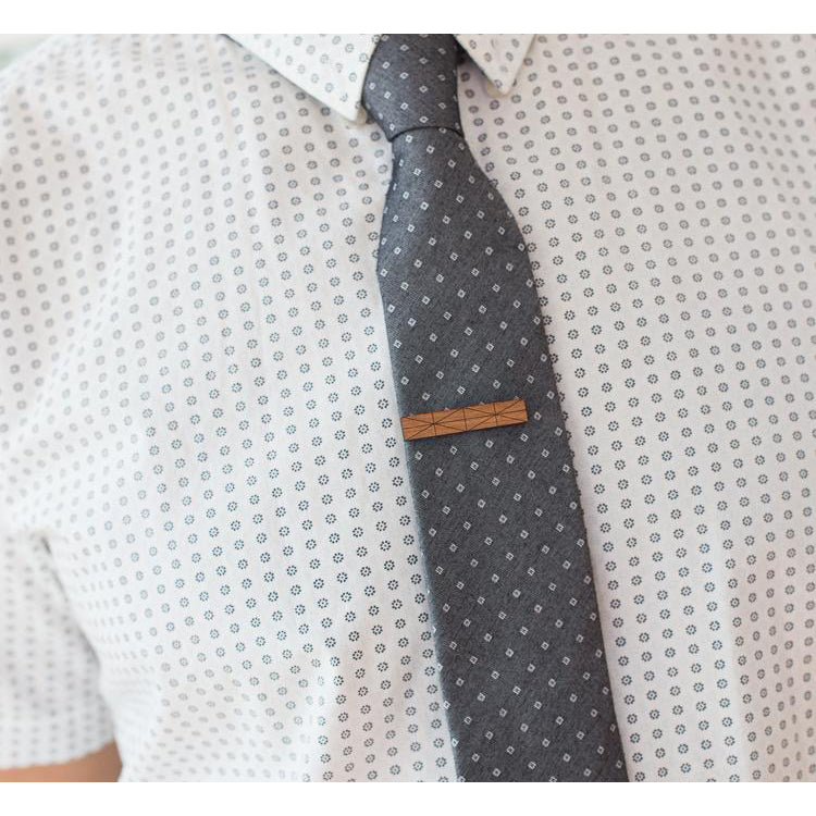 Mies Walnut Tie Bar