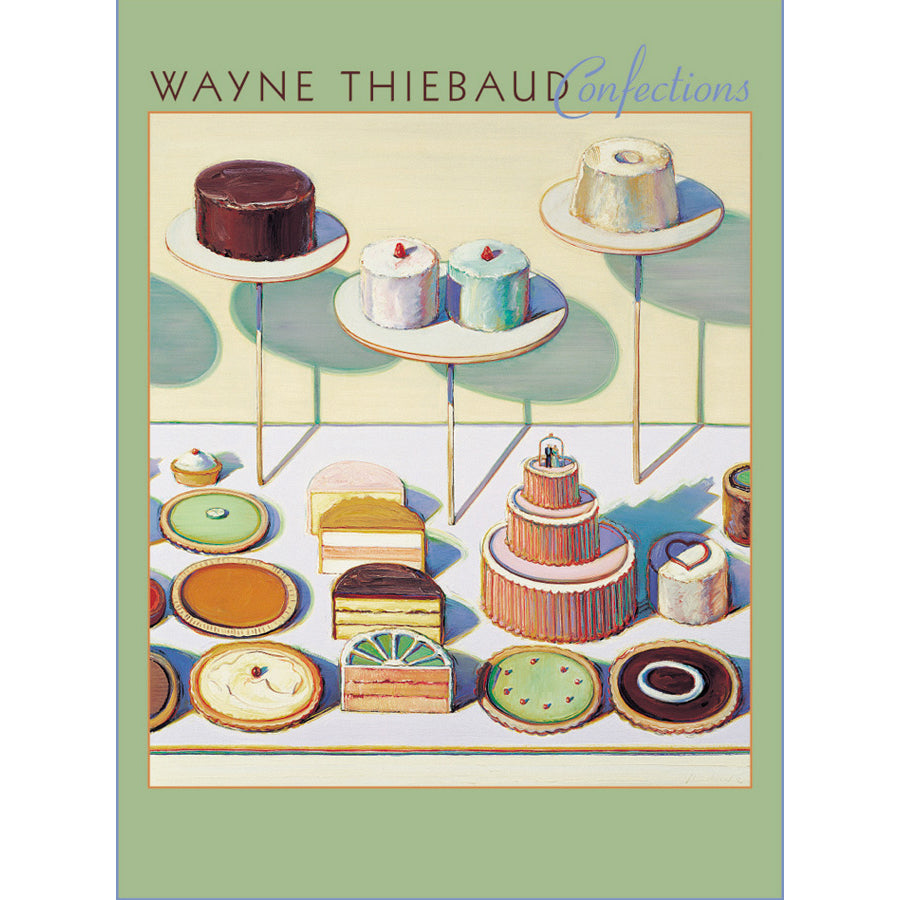 Tarjetas de notas en caja de Wayne Thiebaud Confections