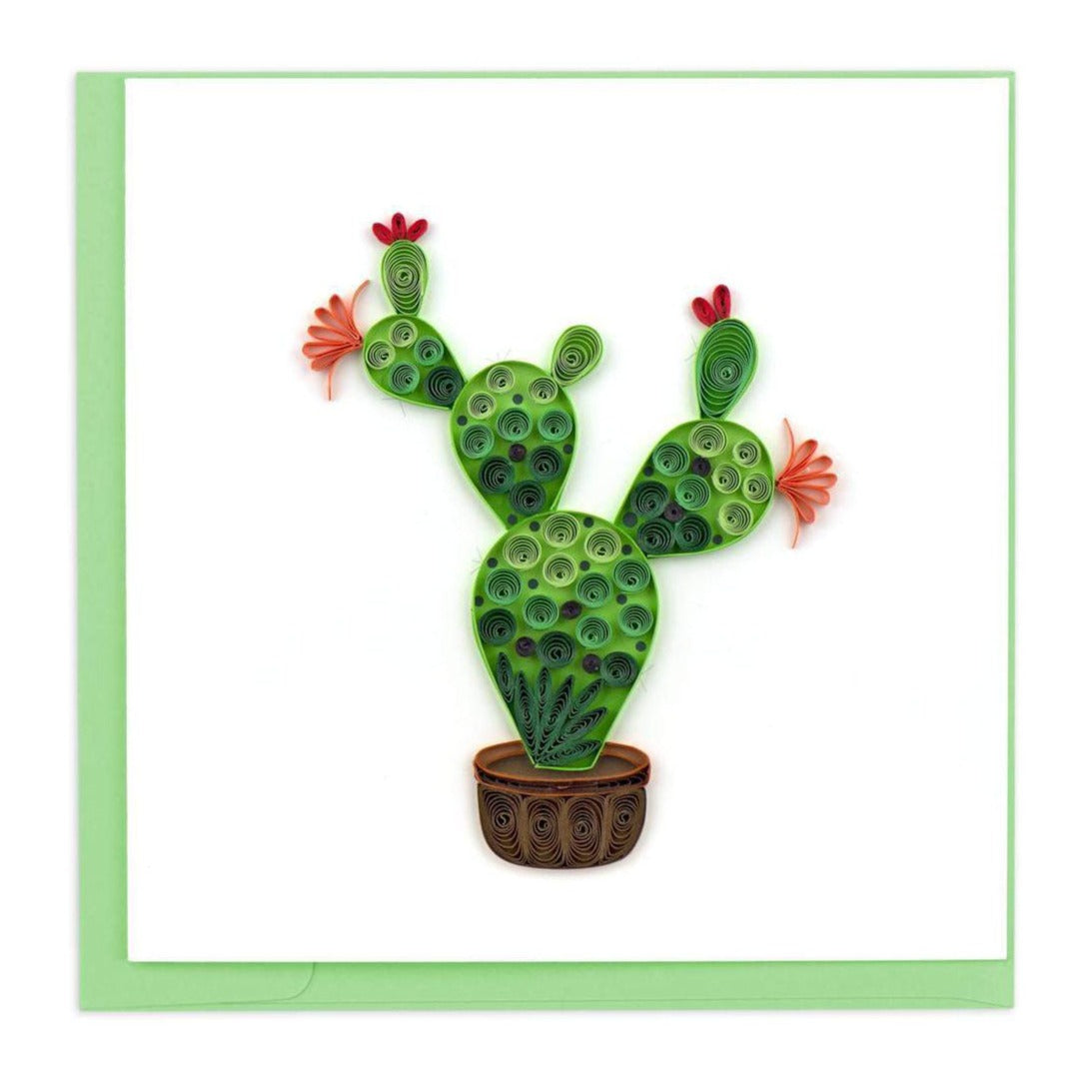 Prickly Pear Cactus Quilling Card