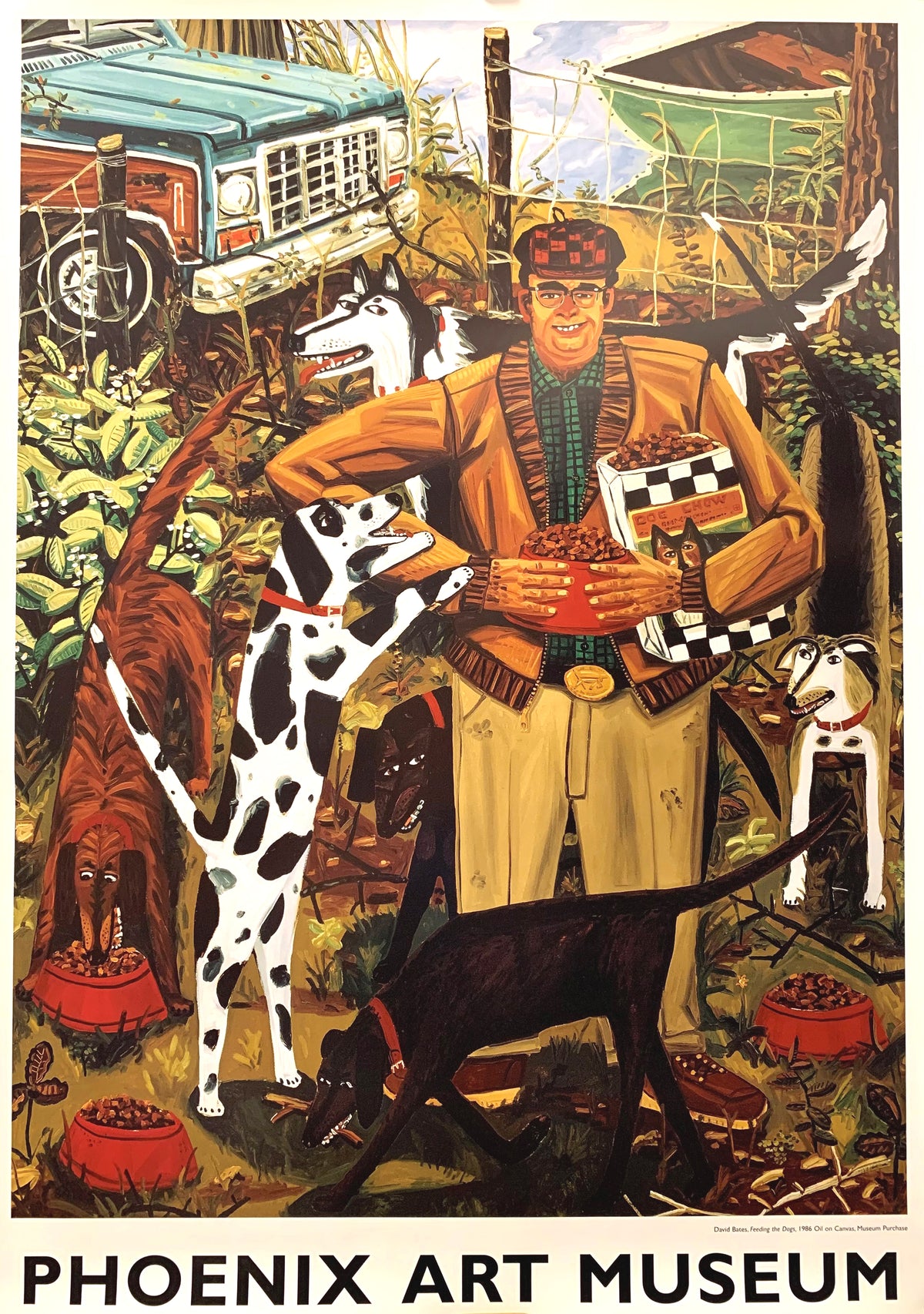 David Bates &quot;Feeding The Dogs&quot; Poster