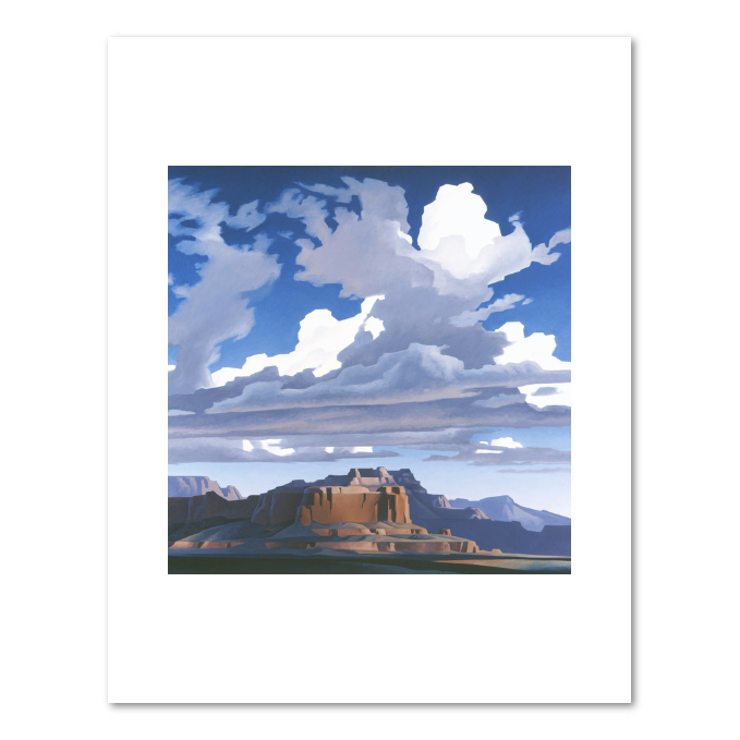 Ed Mell &quot;Sweeping Clouds&quot; Print