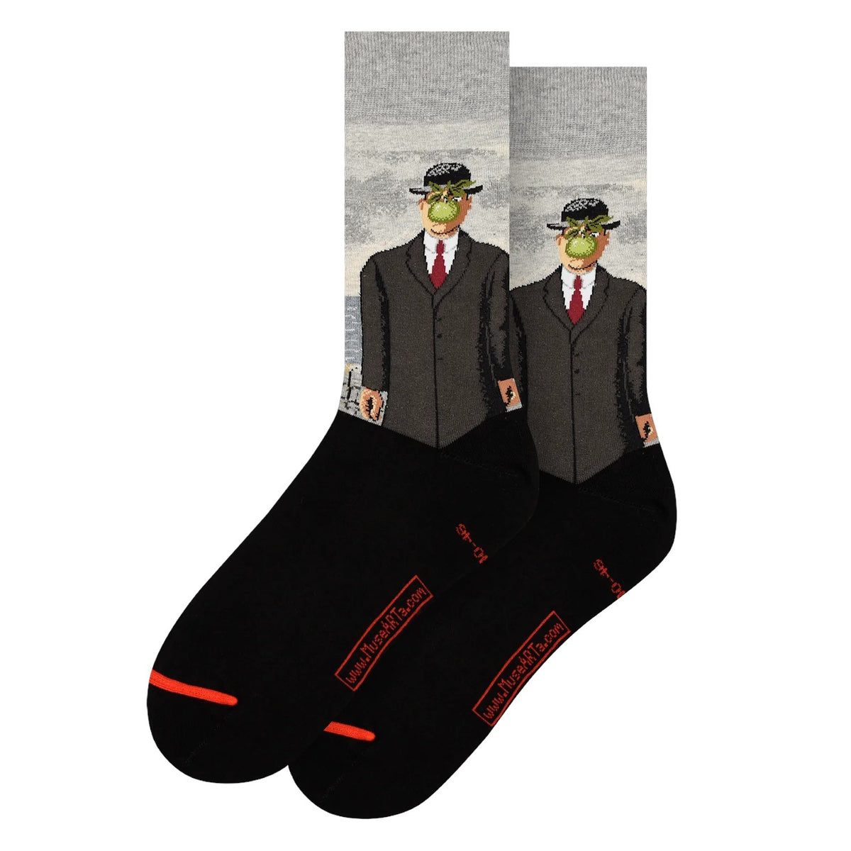 Magritte Son of Man Socks