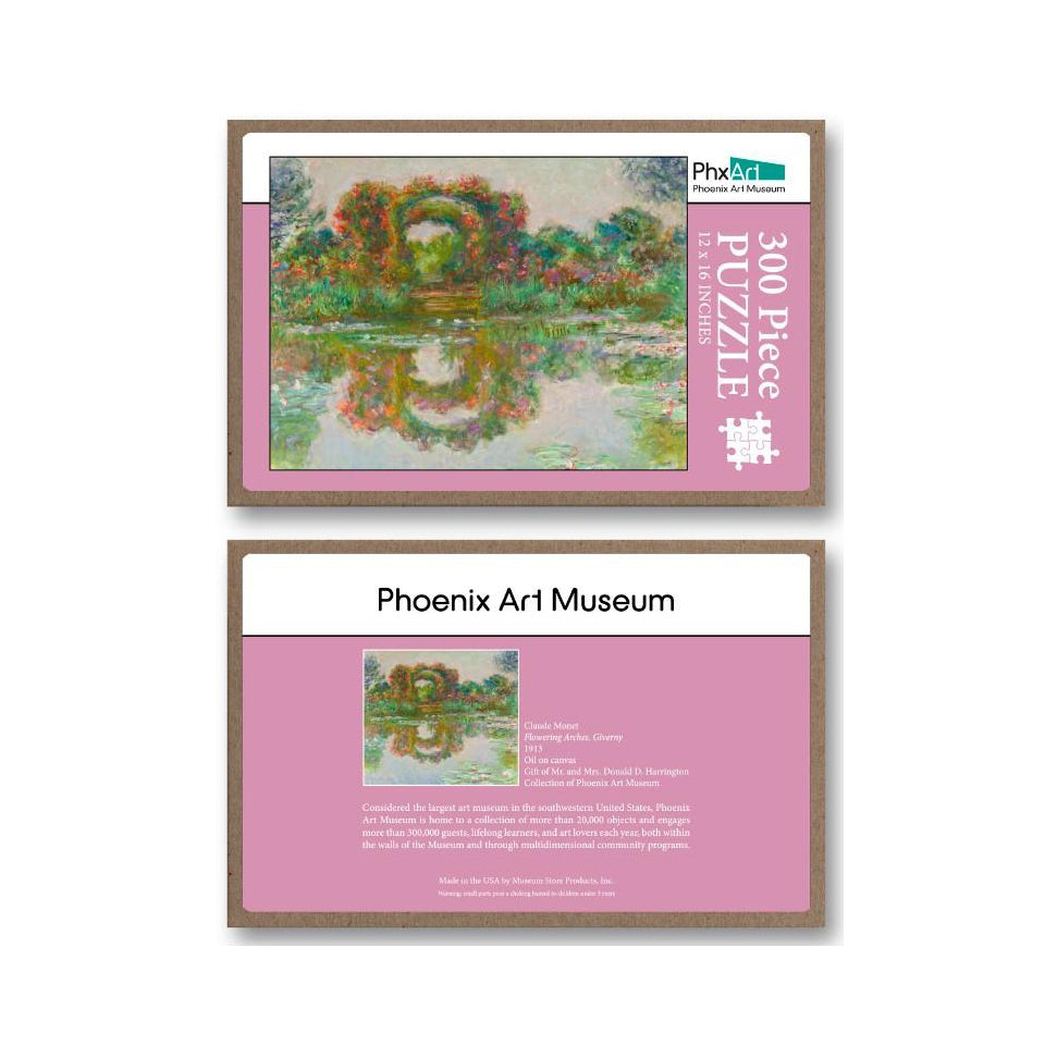 Monet Flowering Arches 300 Piece Puzzle