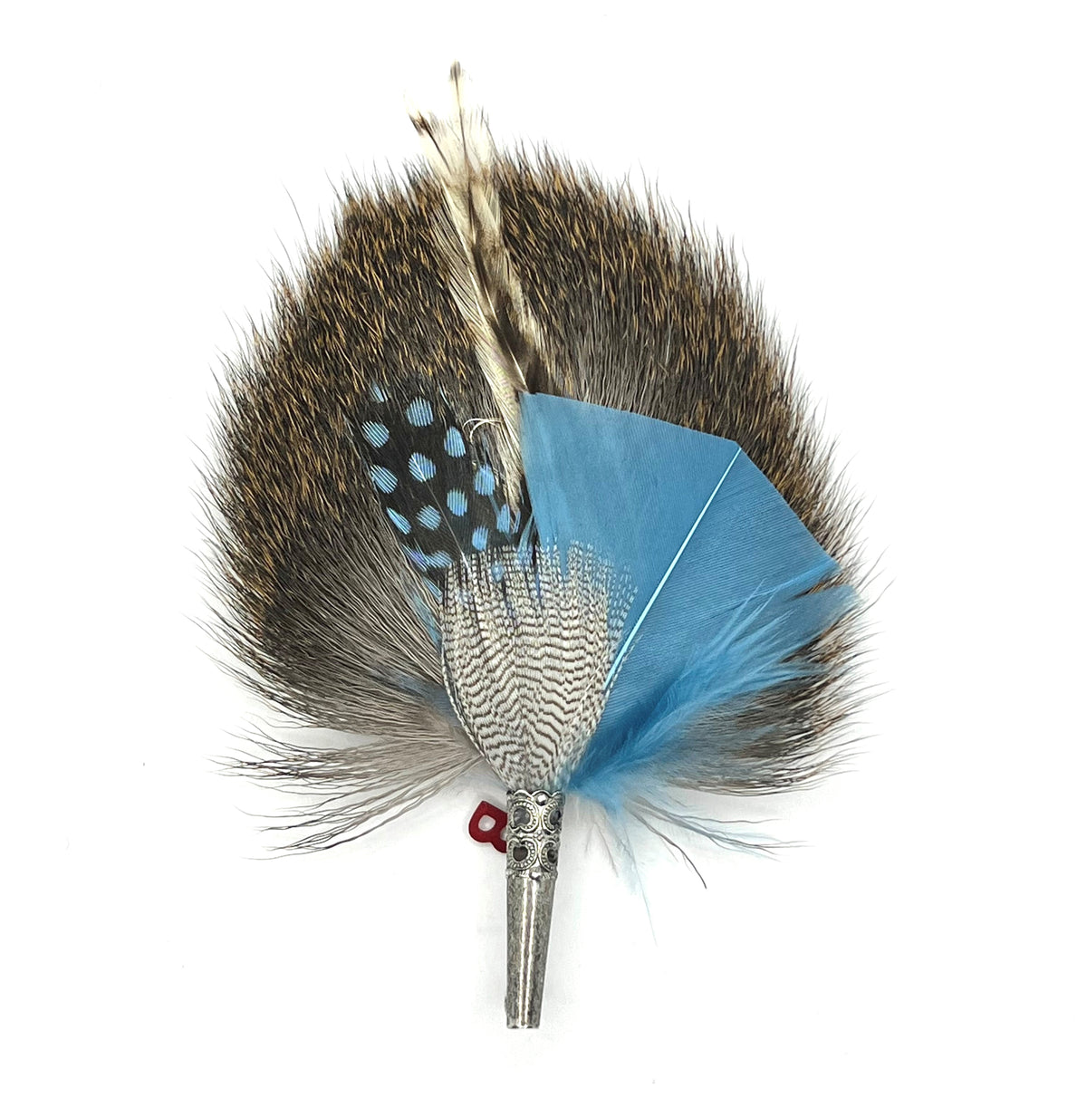 Feather Brooch or Hat Pin