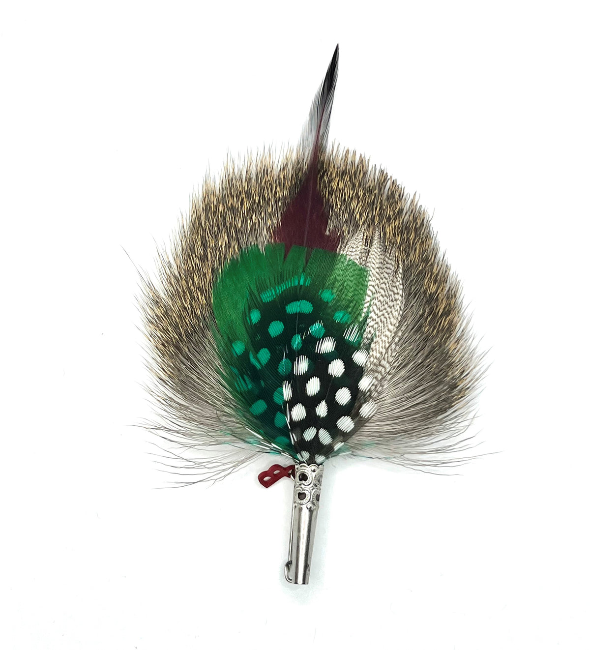 Feather Brooch or Hat Pin